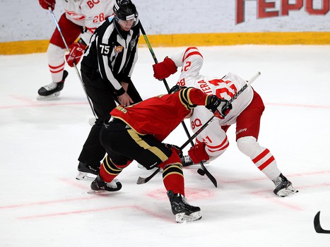 17.02.2022. Товарищеский матч. «Авангард» - «Спартак» 3:5