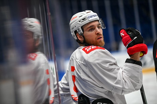 Раскатка «Авангарда» перед четвёртым матчем серии с «Локомотивом»