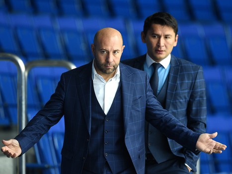 Раскатка «Авангарда» перед матчем с рижским «Динамо»