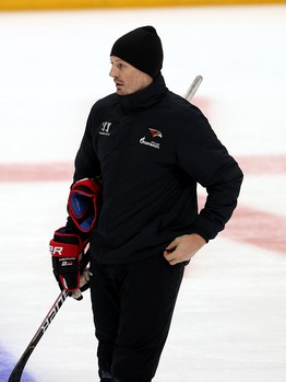 Тренировка «Авангарда» в Балашихе