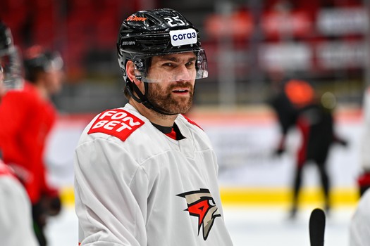 Раскатка «Авангарда» перед матчем с ХК «Сочи»