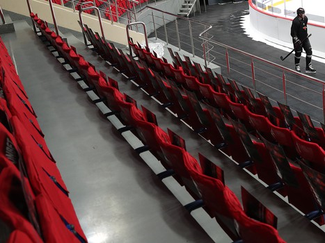 Раскатка «Авангарда» перед матчем с «Куньлунь РС»