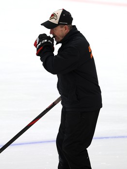 Тренировка «Авангарда» в Балашихе