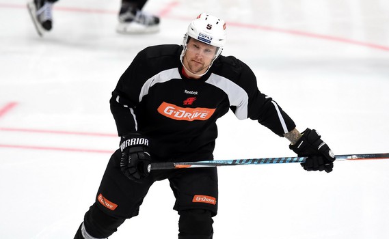 Раскатка "Авангарда" перед выездным матчем со "Спартаком"