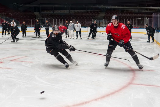 Тренировка «Авангарда» в Санкт-Петербурге