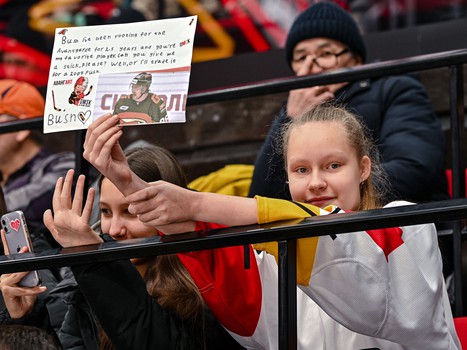 Открытая тренировка «Авангарда» перед плей-офф