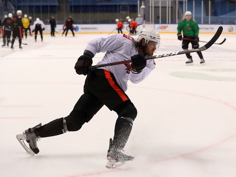 Тренировка «Авангарда» в Сочи