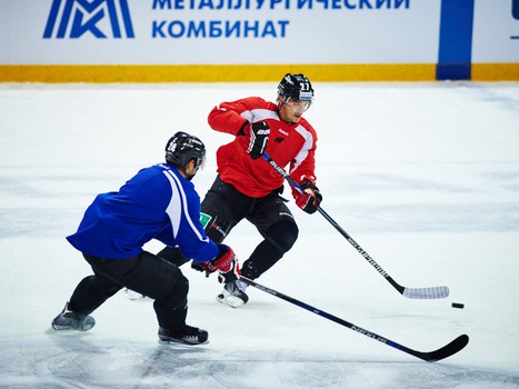 "Авангард" тренируется в Магнитогорске перед стартом Мемориала И.Х.Ромазана