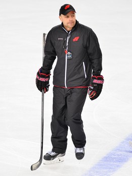 Раскатка "Авангарда" перед домашним матчем против СКА