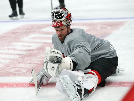 Раскатка «Авангарда» перед матчем с «Салаватом Юлаевым»