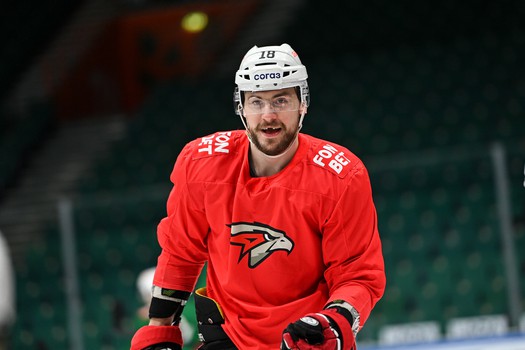 Раскатка «Авангарда» перед вторым матчем финала Востока с «Ак Барсом»