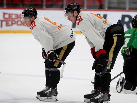 «Авангард» тренируется в Балашихе