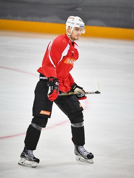 Раскатка "Авангарда" перед выездным матчем с "Локомотивом"