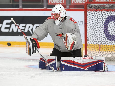 Раскатка «Авангарда» перед матчем со «Спартаком»