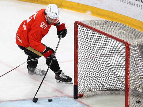 Раскатка «Авангарда» перед седьмым матчем серии в Магнитогорске