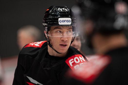 Раскатка «Авангарда» перед матчем с «Витязем»