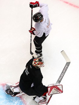 Раскатка «Авангарда» перед третьим матчем финальной серии с ЦСКА