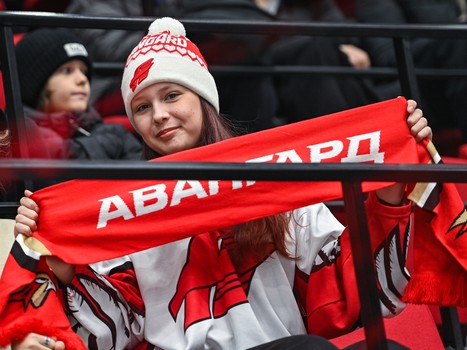 Открытая тренировка «Авангарда» перед финалом Востока