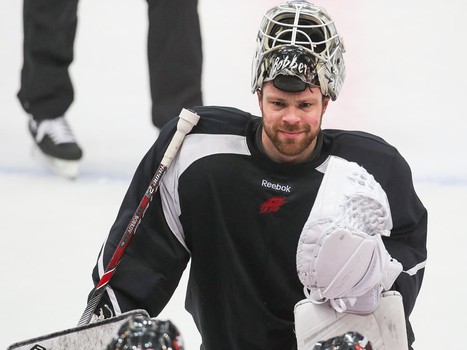 Раскатка «Авангарда» перед матчем с «Барысом»