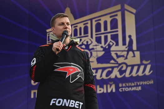 Фан-зона «Авангарда» на Пешеходном Любинском