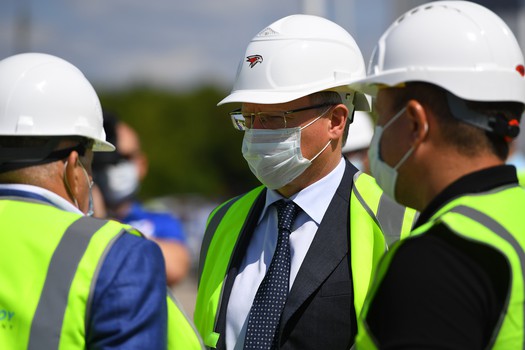 Открытие строительства новой «Арены Омск»