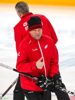 Раскатка «Авангарда» перед четвертым матчем серии с «Ак Барсом»