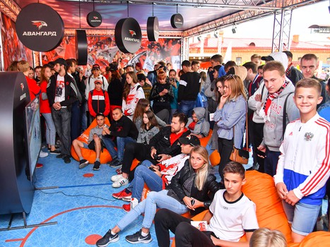 Презентация команды «Авангард» сезона 2019/20 в Омске