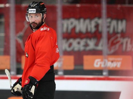 Раскатка «Авангарда» перед пятым матчем серии с «Металлургом»