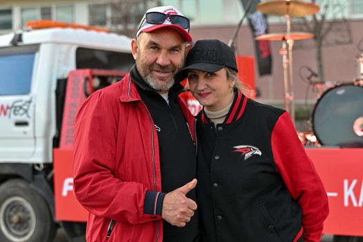 Фан-зона «Авангарда» в Городском саду