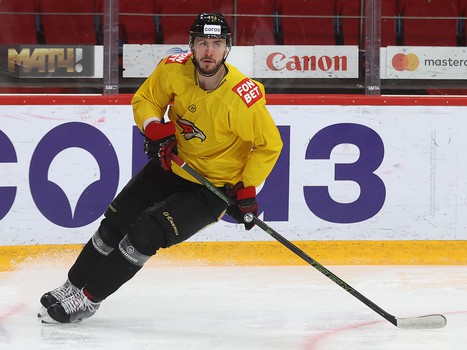 Раскатка «Авангарда» перед матчем с «Металлургом»