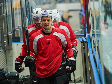 Раскатка "Авангарда" в Екатеринбурге перед игрой с "Автомобилистом"