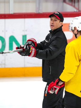 Раскатка «Авангарда» перед выездным матчем с «Йокеритом»