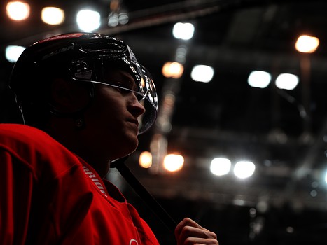 Раскатка «Авангарда» перед матчем против СКА