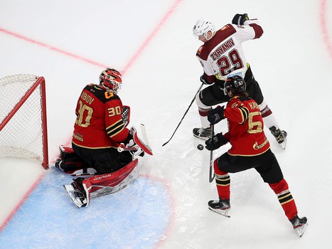 09.02.2021. «Авангард» - «Динамо» Рига 5:1