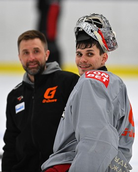 Тренировка «Авангарда» в Балашихе