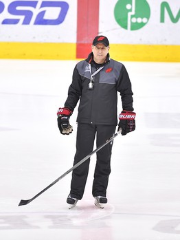 Раскатка "Авангарда" перед выездным матчем с "Трактором"