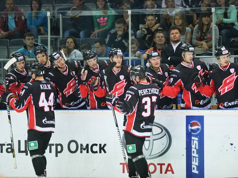 30.08.2014 "Авангард" - "Нефтехимик" 4:2