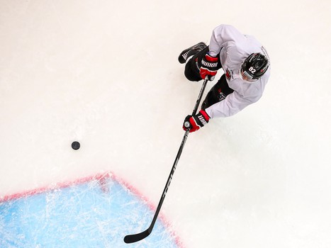 Раскатка «Авангарда» перед третьим матчем финальной серии с ЦСКА