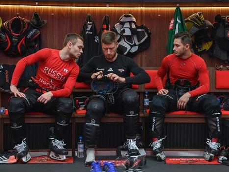 Тренировка «Авангарда» на G-Drive Арене