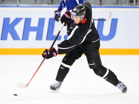 Раскатка "Авангарда" перед домашним матчем против СКА