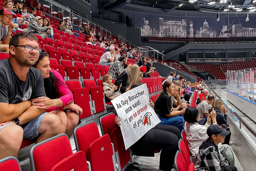 Открытая тренировка «Авангарда» в Санкт-Петербурге