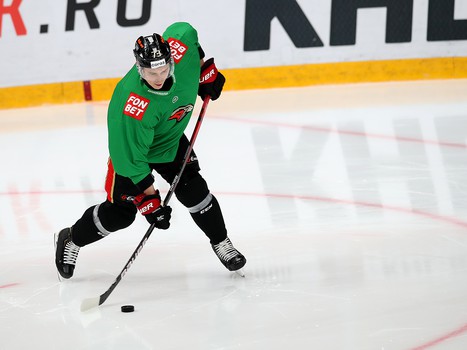 Раскатка «Авангарда» перед матчем с «Амуром»