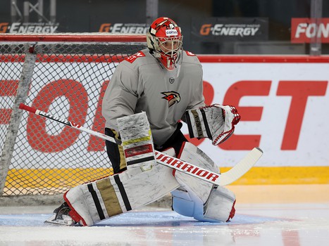 Раскатка «Авангарда» перед матчем против СКА