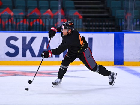 Раскатка «Авангарда» перед матчем с «Сибирью»