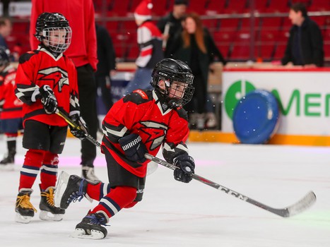 Семейные катания «Авангарда» перед Новым годом