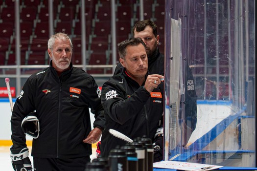 Тренировка «Авангарда» в Санкт-Петербурге