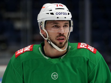 Раскатка «Авангарда» перед выездным матчем с московским «Динамо»