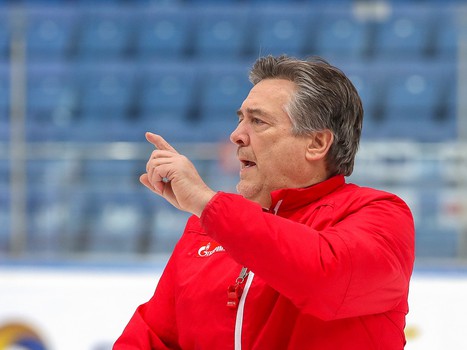 Открытая тренировка «Авангарда» для СМИ