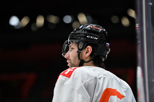 Раскатка «Авангарда» перед матчем с «Амуром»