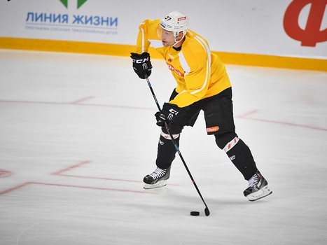 Раскатка "Авангарда" перед выездным матчем с ХК "Сочи"